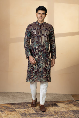 WINE ZADAR KURTA SET