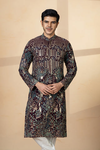 WINE ZADAR KURTA SET