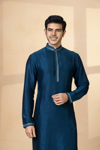 RAMA PUSHP JACKET KURTA SET