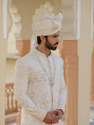 GAYATRI MANTRA SHERWANI SET